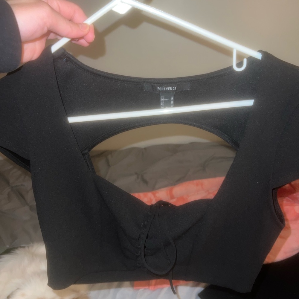 Forever 21 Black Women's Top